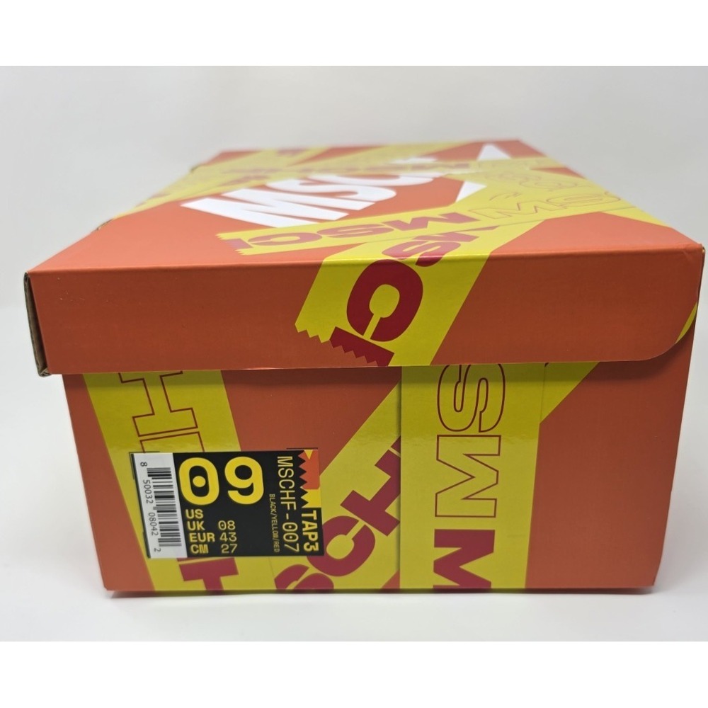 MSCHF-007 TAP3 Colorway Black/Yellow/Red Men's size 9‎ shoe-NWB - Picture 12 of 16